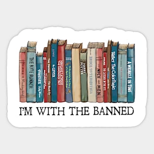 I'm with the banned Sticker